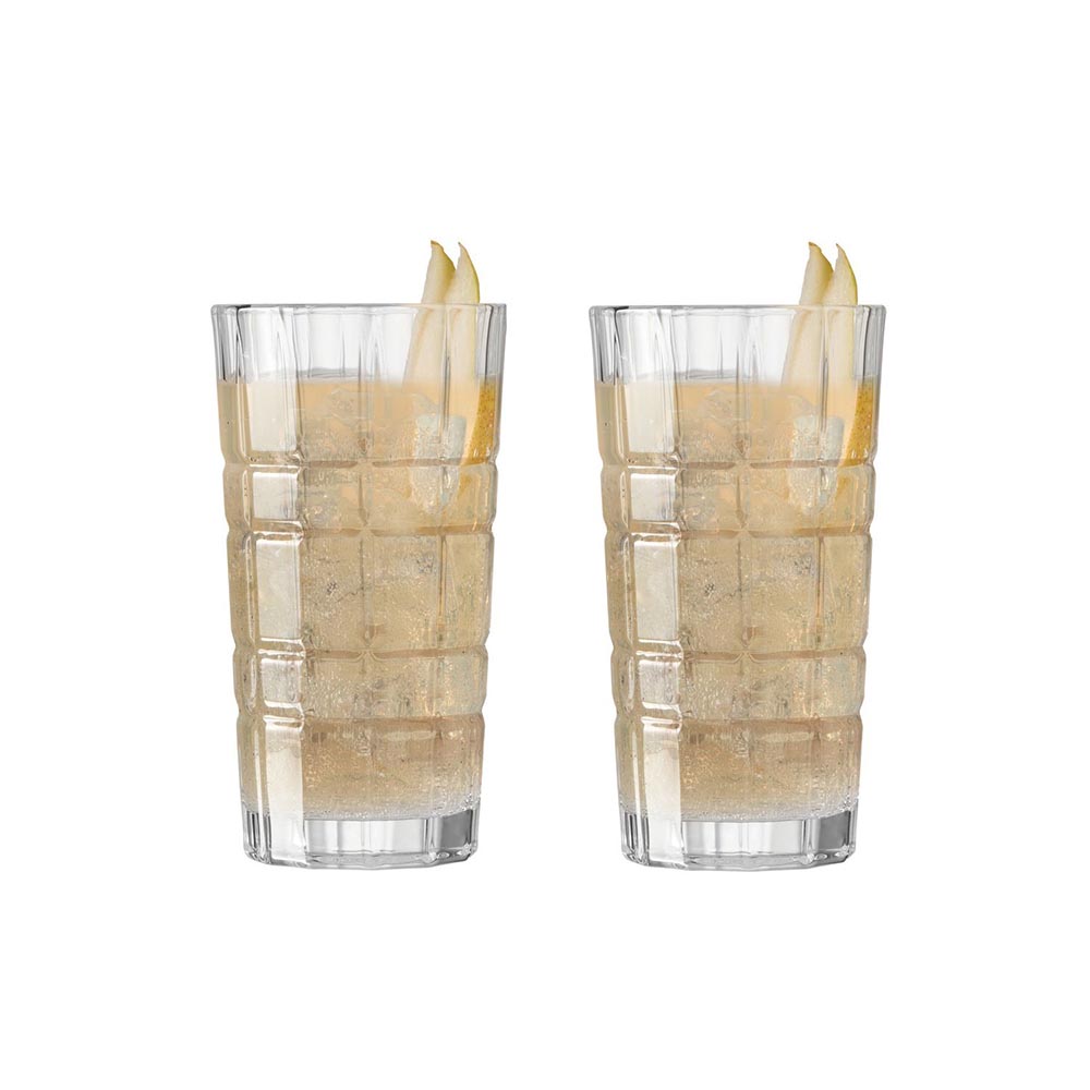 Leonardo Glass Tumbler Highball Gin 400ml - Set of 2