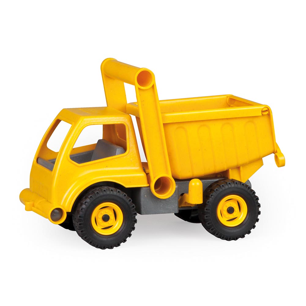 LENA Toy Dump Truck Boxed Eco-Actives Plastic-Wood Compound 27x 21.5x23cm