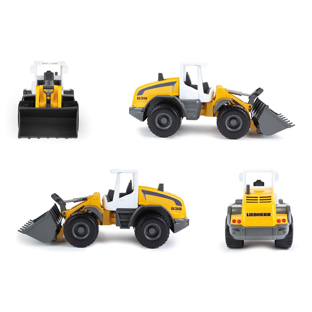 LENA Toy Wheel Loader XL WORXX Liebherr L538 Litronic Replica