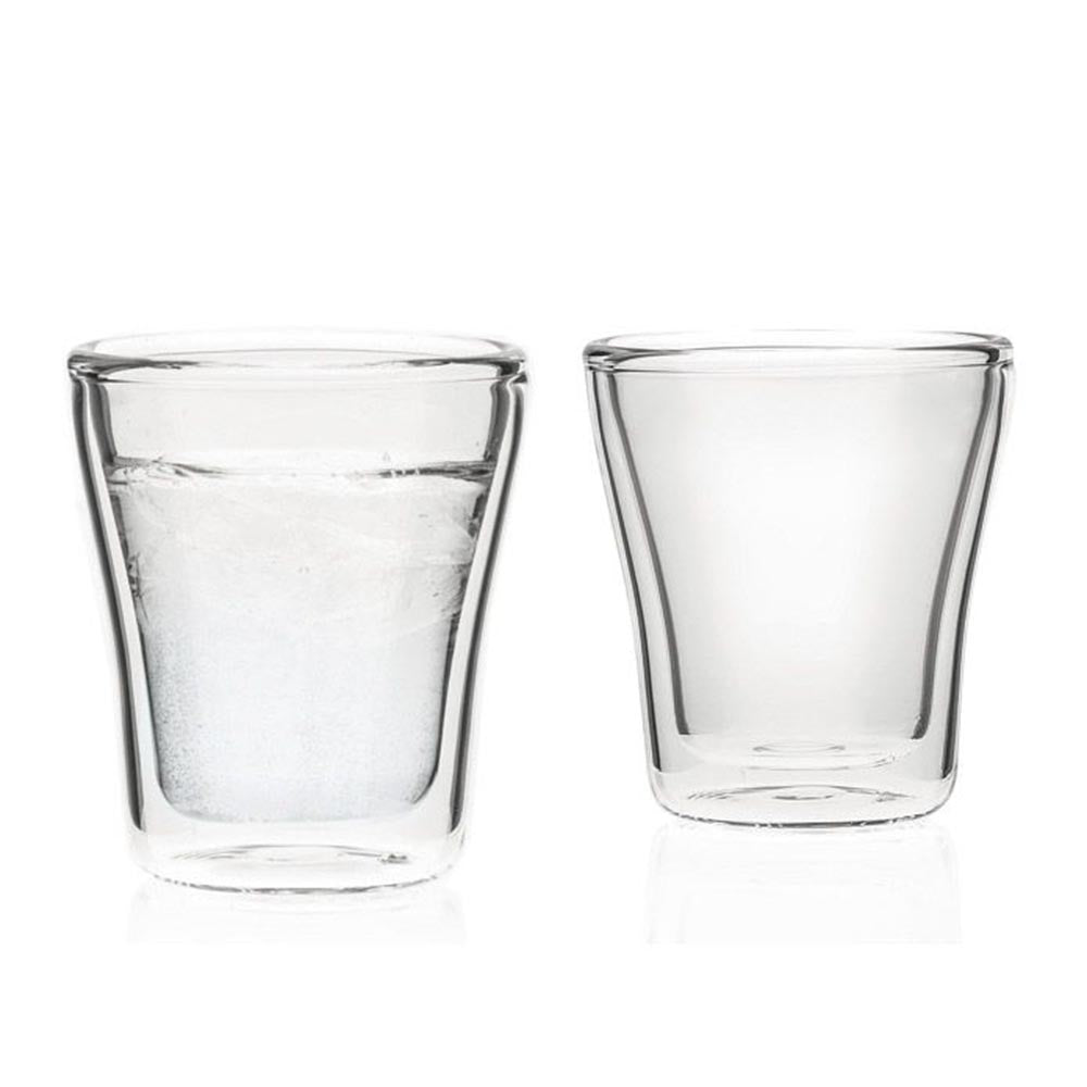 Leonardo Tumbler Double-Walled Glass Handmade Duo 250ml – Set of 2