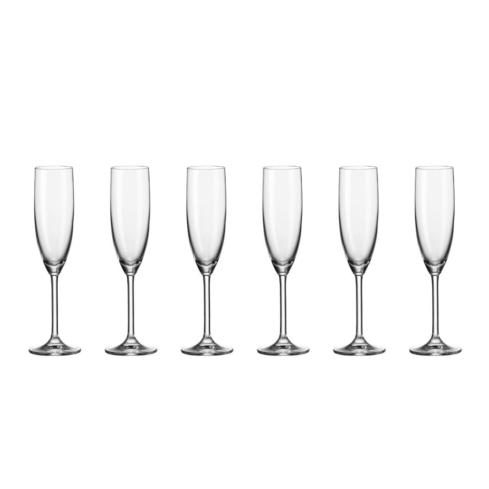 Leonardo Champagne Glass Daily 200ml – Set of 6