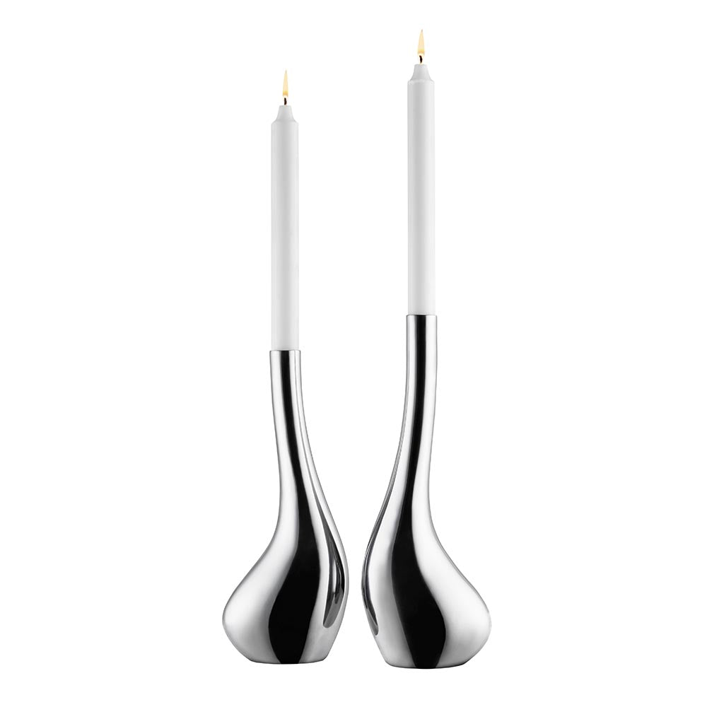 Demo - Vagnbys Mr and Mrs Swan Candlestick Set