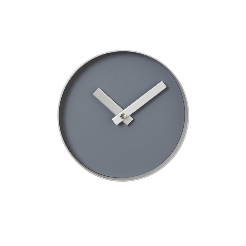 Blomus RIM Wall Clock 20cm - Ashes of Roses & Steel Grey