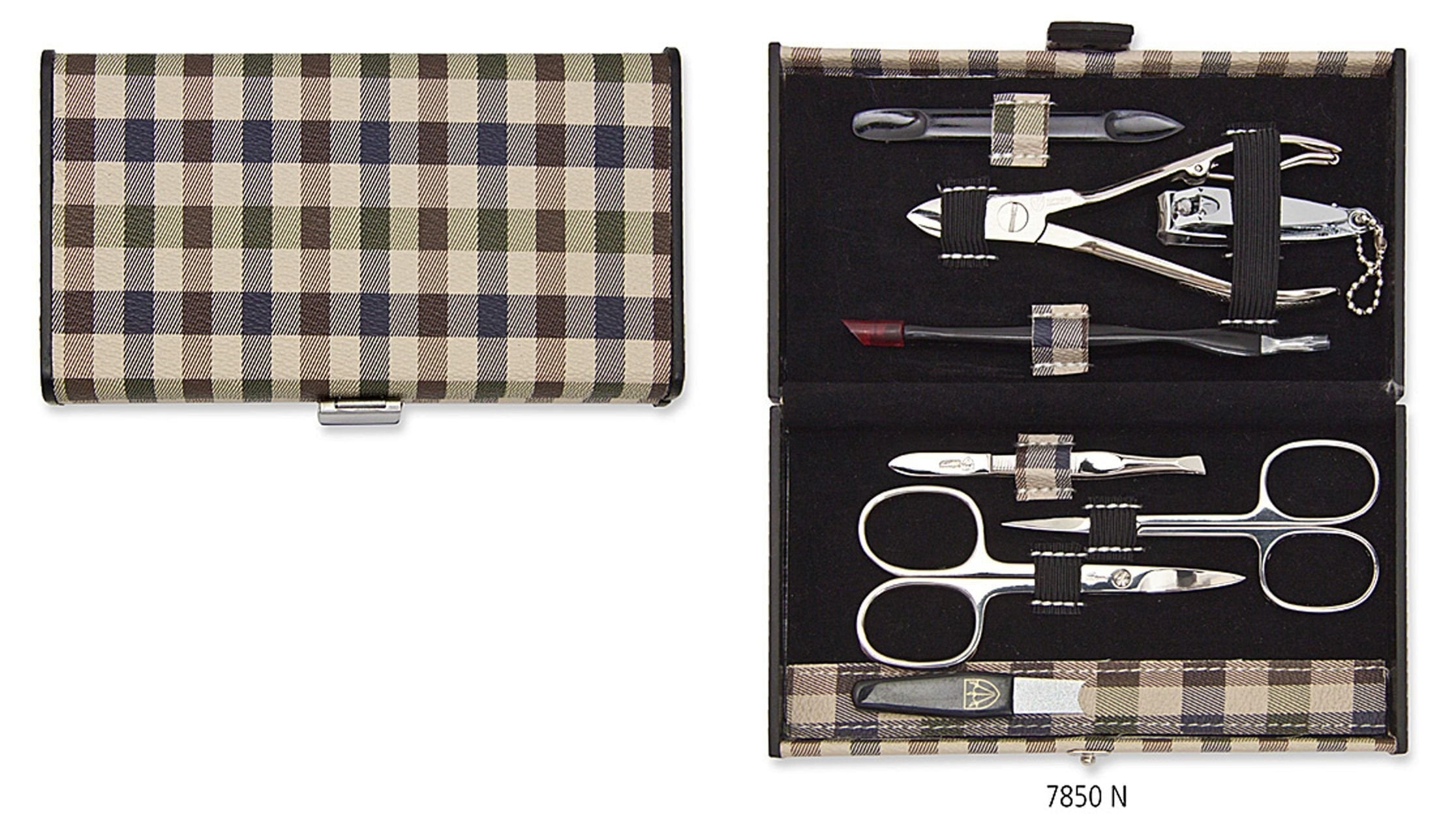 Kellermann Manicure Set Chequered, Fashion Material 1