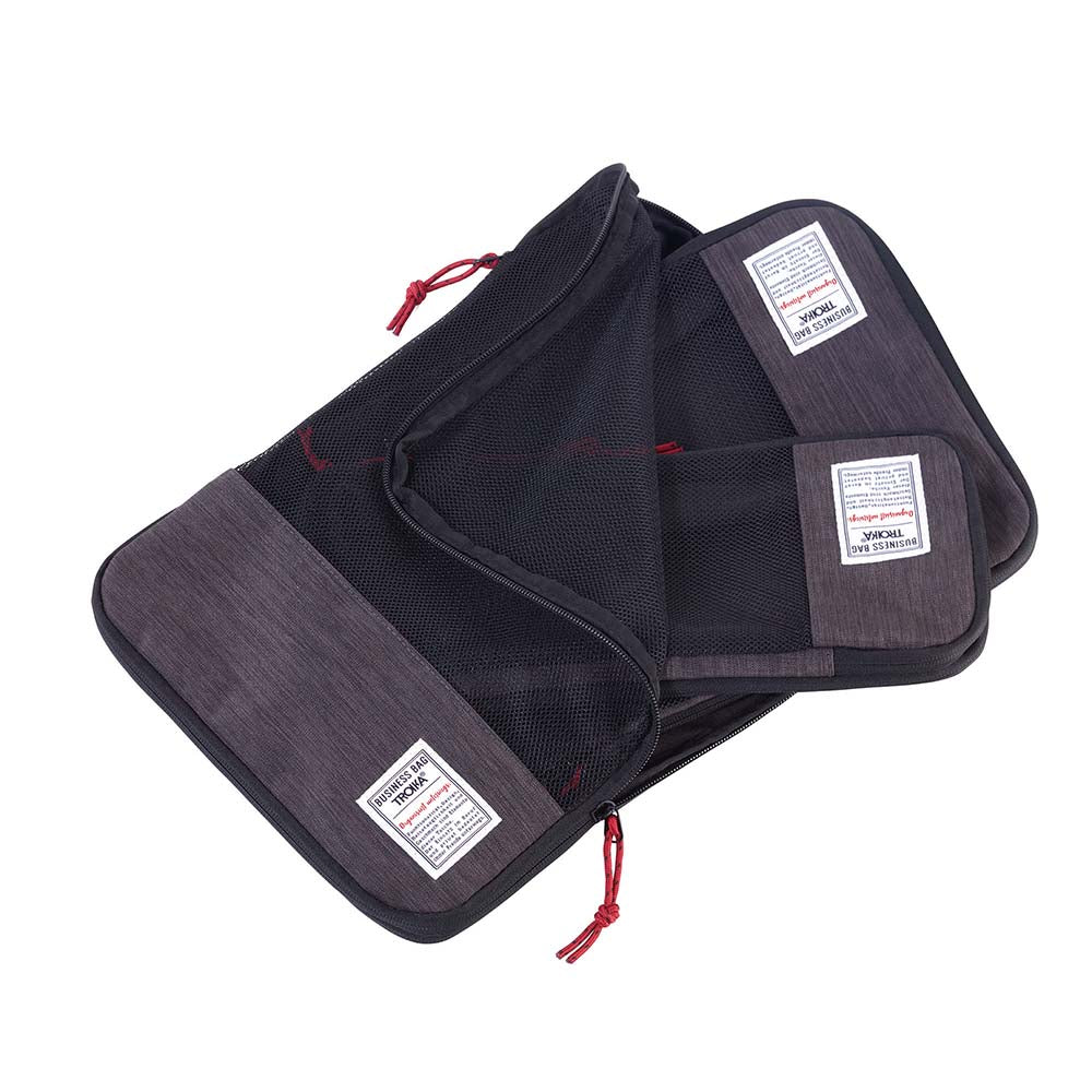 Demo - Troika Travel Compression Bag Set - Business Packing Cubes