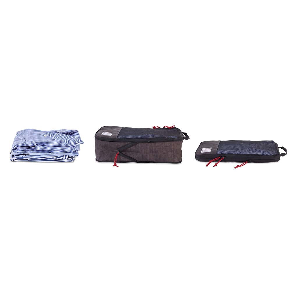 Demo - Troika Travel Compression Bag Set - Business Packing Cubes