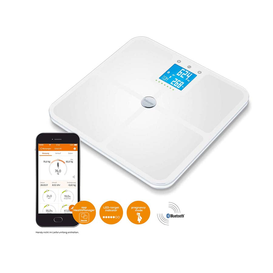 Demo - Beurer Diagnostic Bathroom Scale BF 950 White