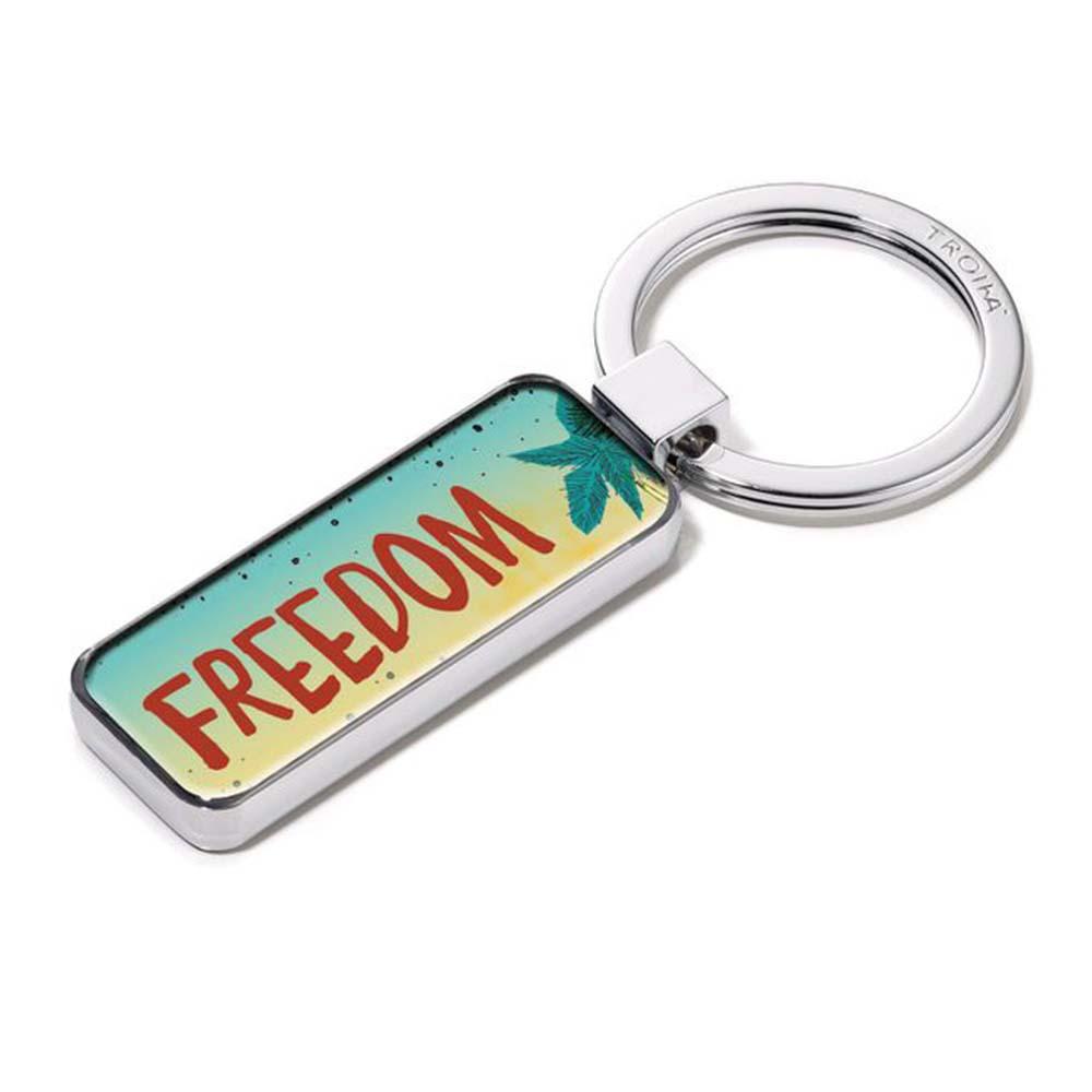 Demo - TROIKA Keyring with Volkswagen Combi Design FREEDOM 2 Sided