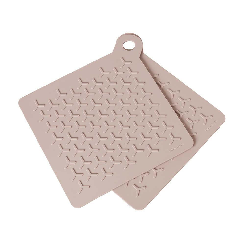 Blomus FLIP Pot Holder Set of 2 - Rose Dust