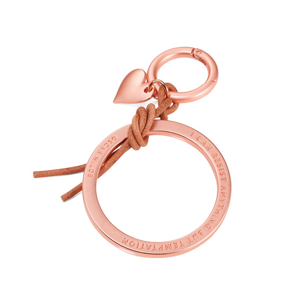 TROIKA Bag Charm TEMPTATION – Rose Gold