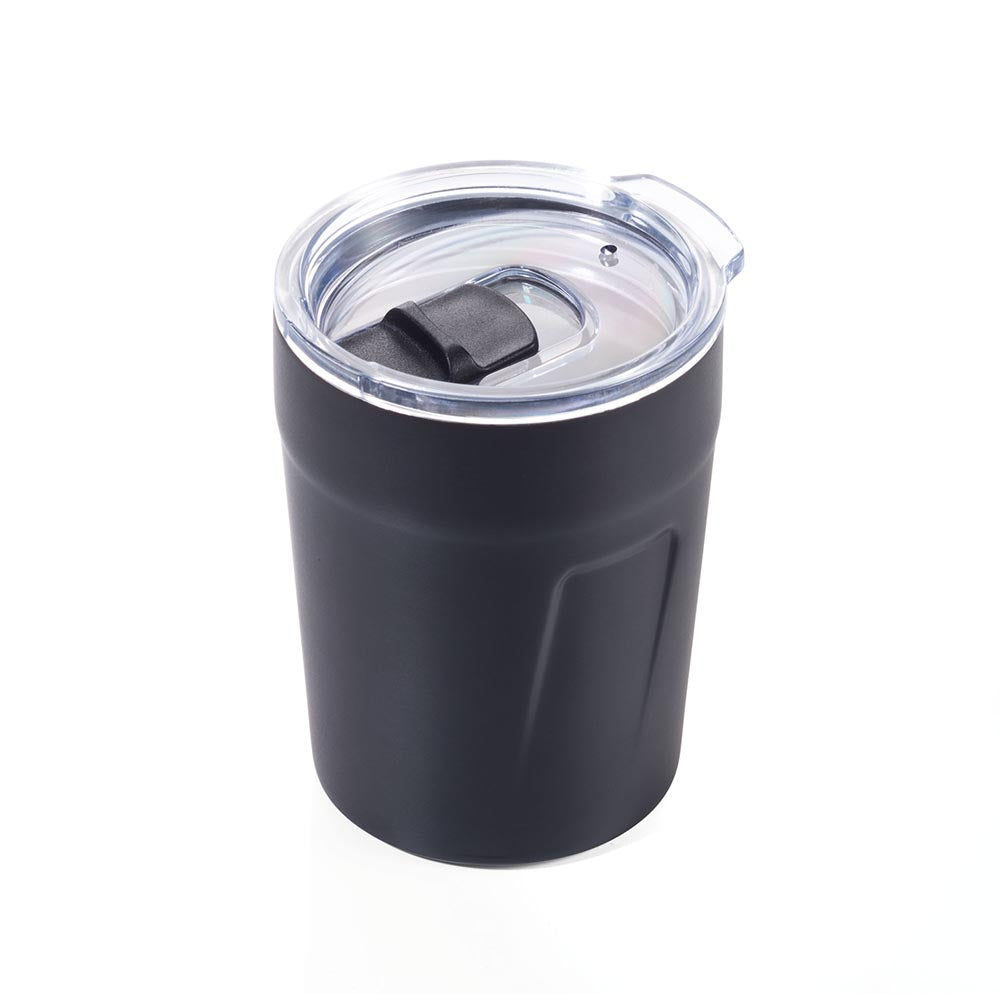 Troika Travel Mug Double-Walled Insulation for 160ml Double Espresso - Black