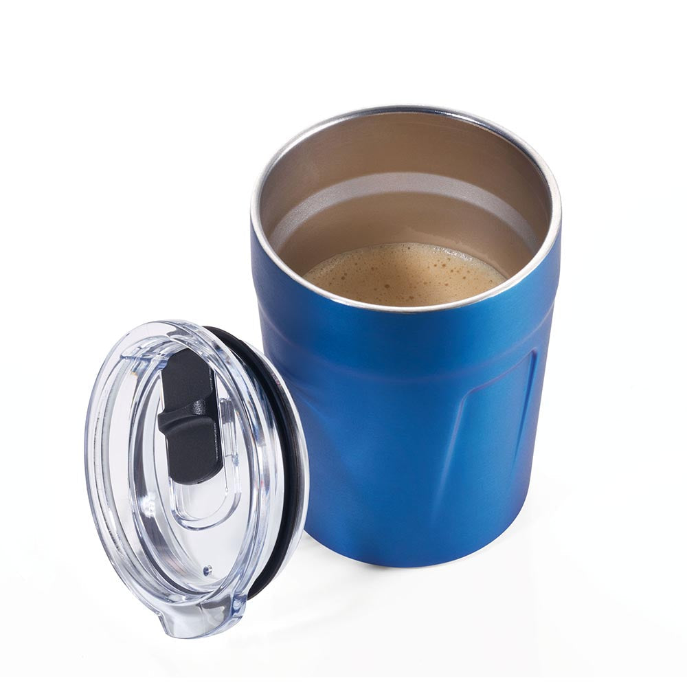 Demo - Troika Travel Mug Double-Walled Insulation for 160ml Double Espresso - Blue