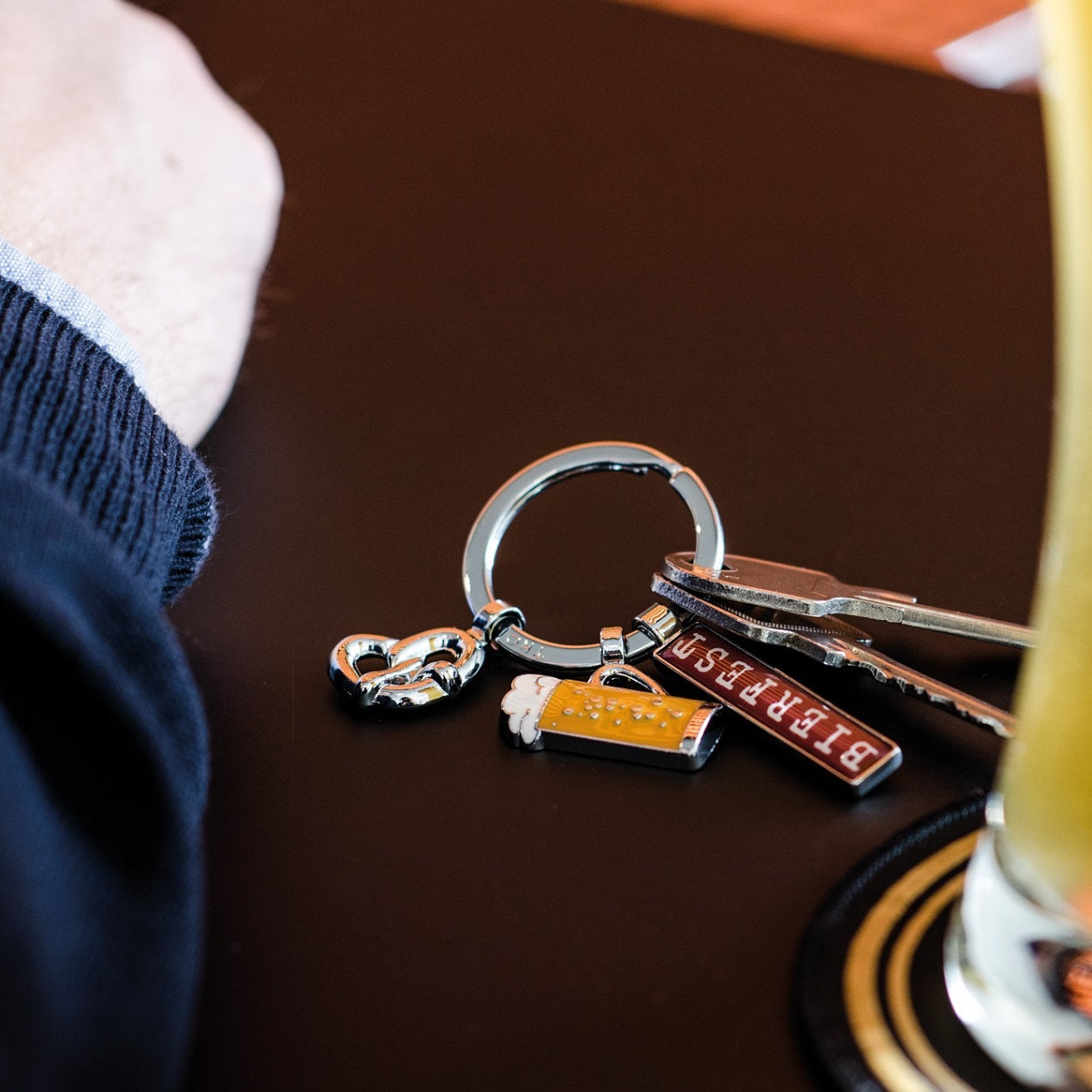 Demo - TROIKA Keychain with 3 Charms BEERFEST