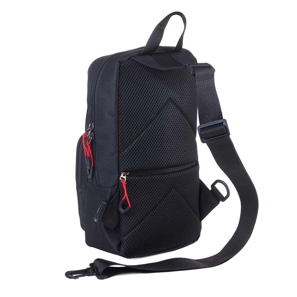 TROIKA Backpack Bag Crossbody CROSS BAG - Black/Red