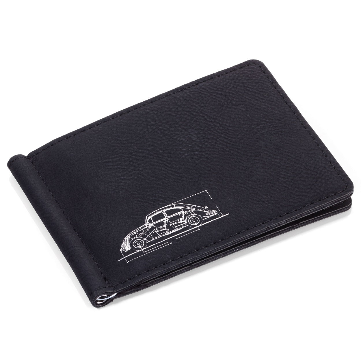 Demo - TROIKA Money Clip and Card Case Wallet DOLLARCLIP VW BEETLE